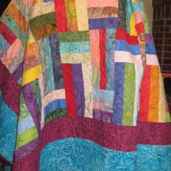 Amazing Batik Quilt - Quilt Pattern - Jelly Roll friendly - Beginner